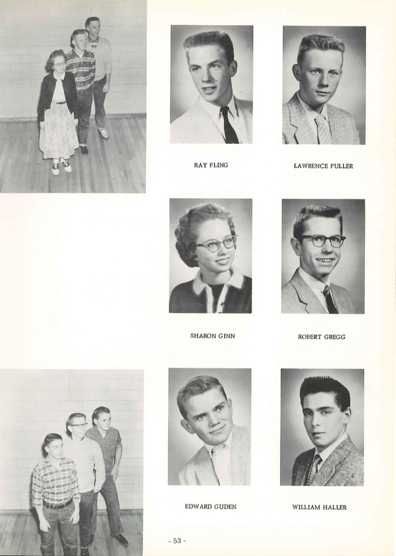 Big Walnut High School Yearbook. 1958: The Flame (56)