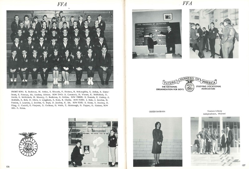 Big Walnut High School Year Book. 1966:The Flame(66)