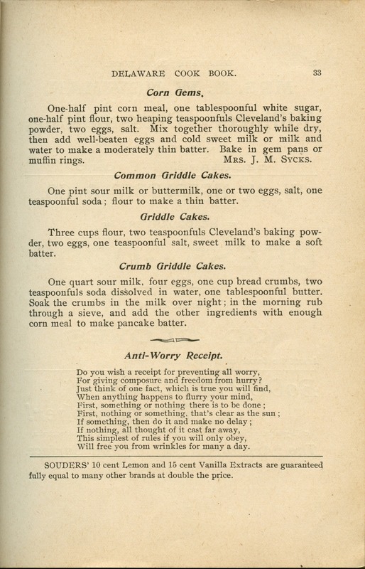 Delaware Cook Book (p. 38)