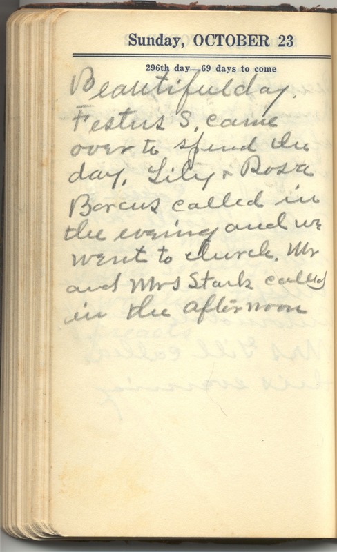 Roberta Hopkins' Diary 1927 (p. 302)