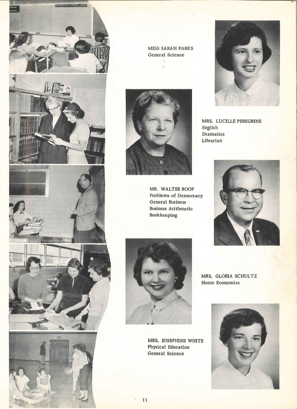 Big Walnut High School Yearbook. 1957: The Flame  (14)