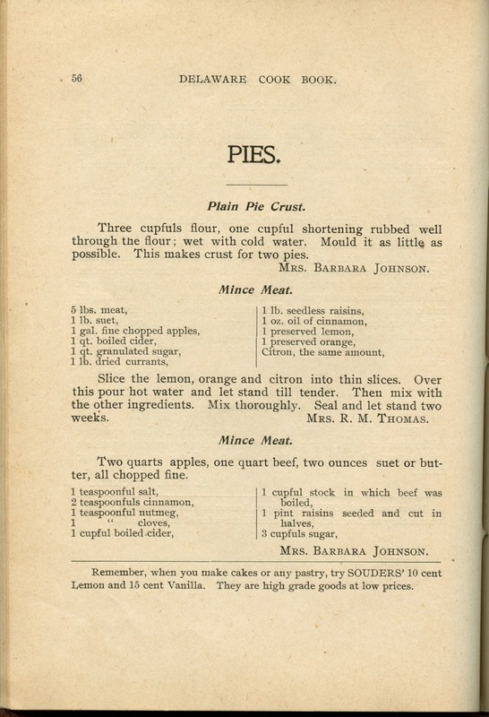 Delaware Cook Book (p. 61)