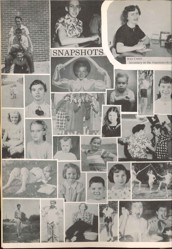 Big Walnut High School Yearbook. 1955: The Flame (p. 4)