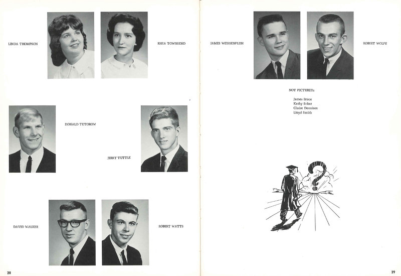 Big Walnut High School Yearbook. 1965: The Flame (p. 17)