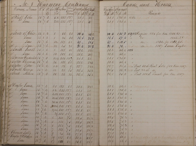 Delaware County Tax Duplicate 1828 Part 1 (p. 79)