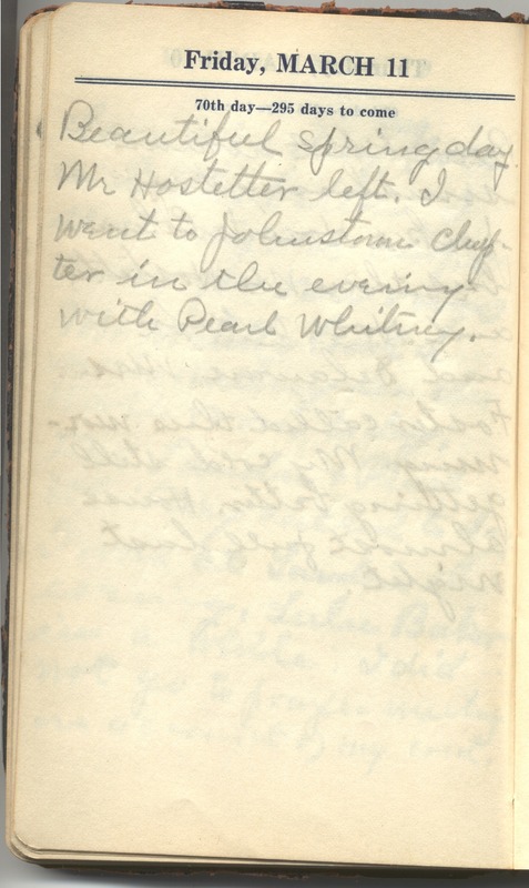 Roberta Hopkins' Diary 1927 (p. 76)