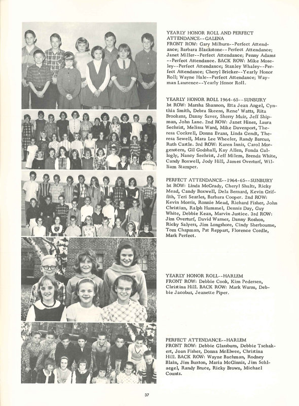 Big Walnut Elementary Schools, 1966. (p. 38)