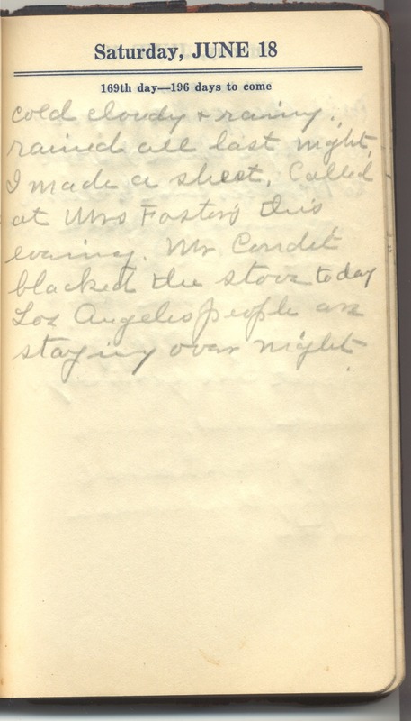 Roberta Hopkins' Diary 1927 (p. 175)