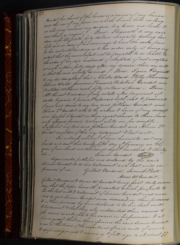 Delaware County Ohio Will Records Vol. 2 1835-1850 (p. 127)