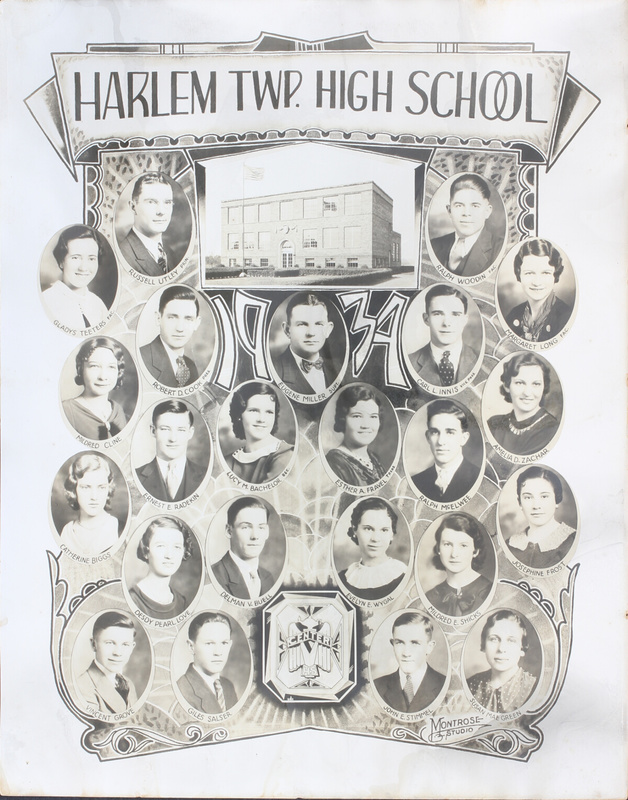 Harlem Township High School 1934