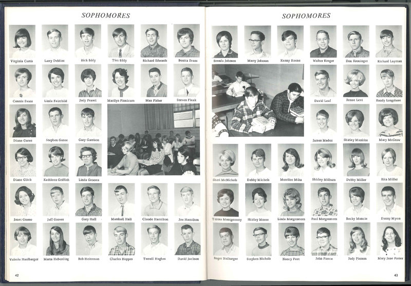 Big Walnut High School Yearbook. 1968: The Flame (p.24)