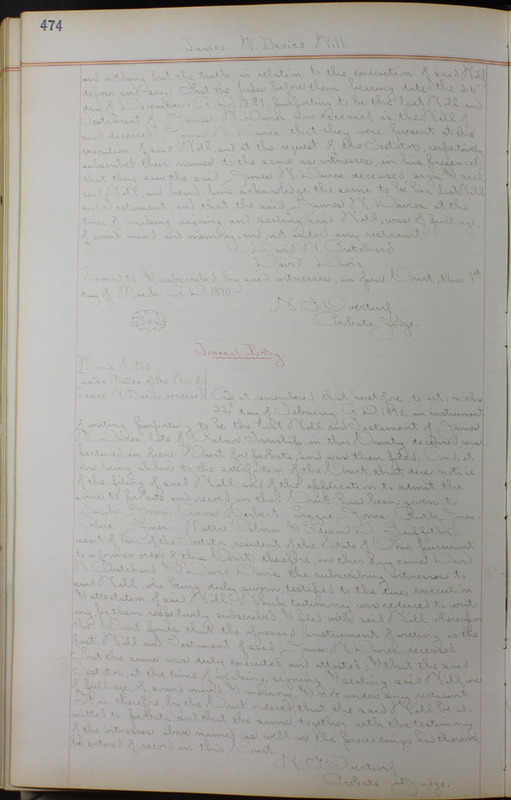 Delaware County Ohio Will Records Vol. 8 1887-1890 (p. 540)