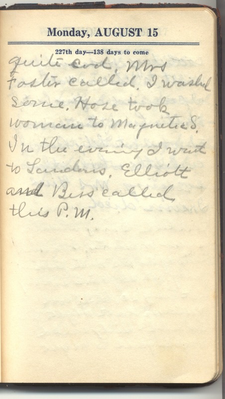 Roberta Hopkins' Diary 1927 (p. 233)