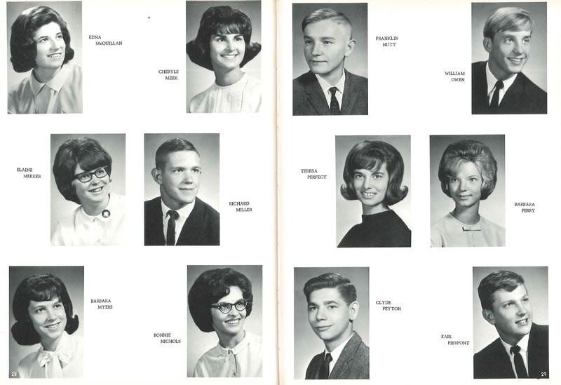 Big Walnut High School Year Book. 1966:The Flame(17)