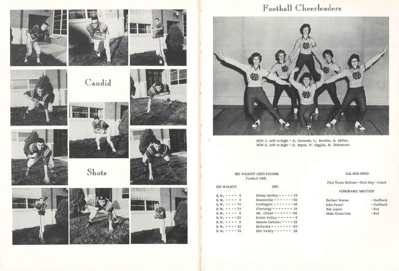 Big Walnut High School Yearbook. 1962: The Flame (38)