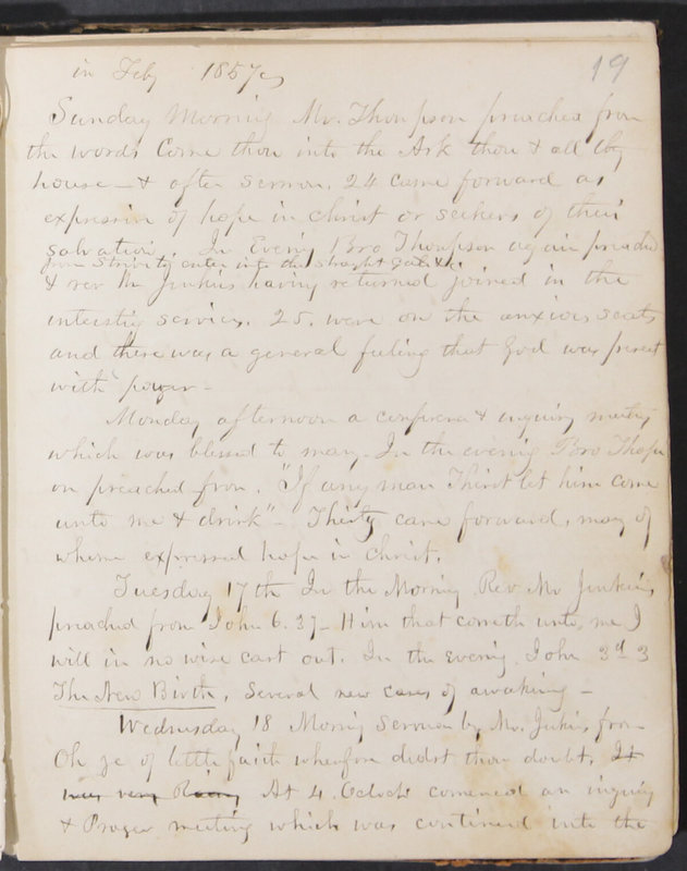 Sessional Records of the 1st Presbyterian Church of Trenton, Delaware Co., Ohio, 1831 (p. 25)