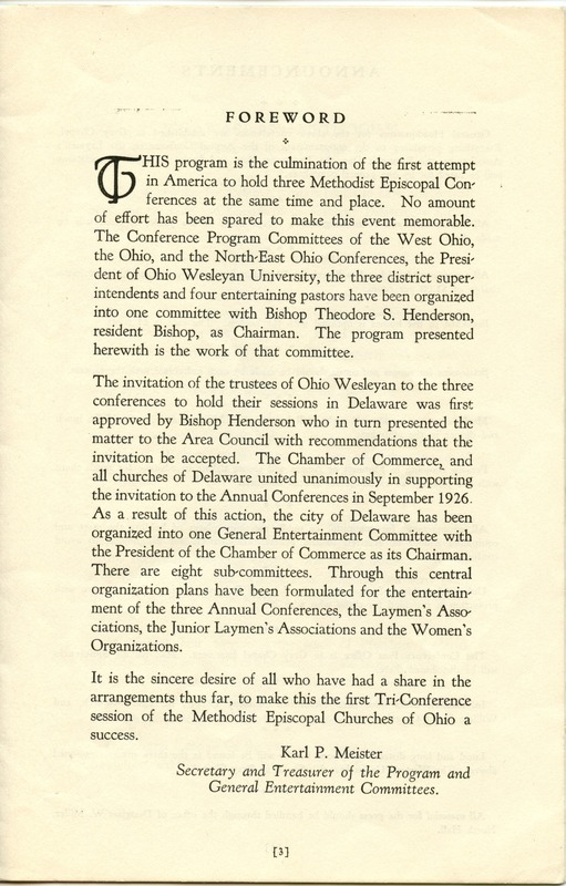 Tri-Conference Program (p. 5)