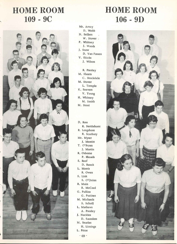 Big Walnut High School Yearbook. 1958: The Flame (72)