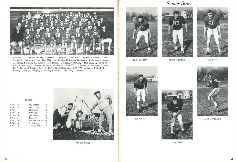 Big Walnut High School Year Book. 1966:The Flame(50)