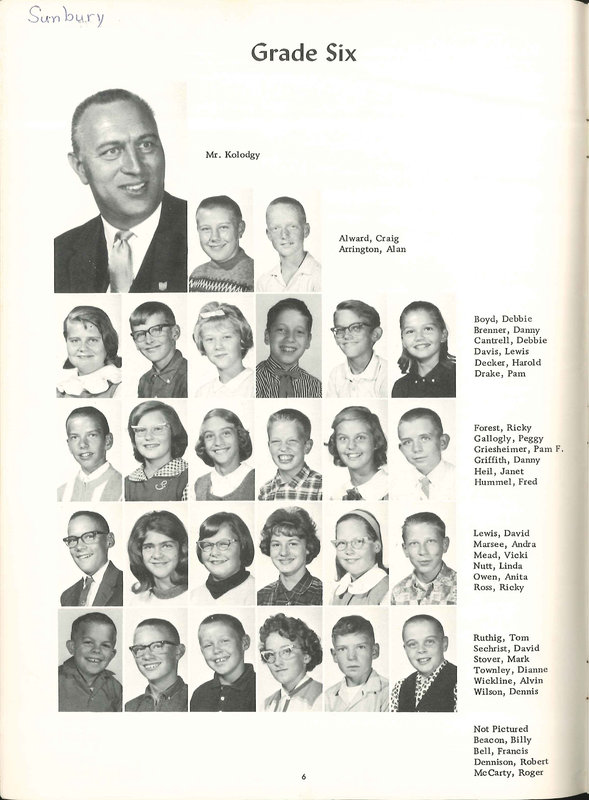 Big Walnut Elementary Schools, 1965, (p. 8)