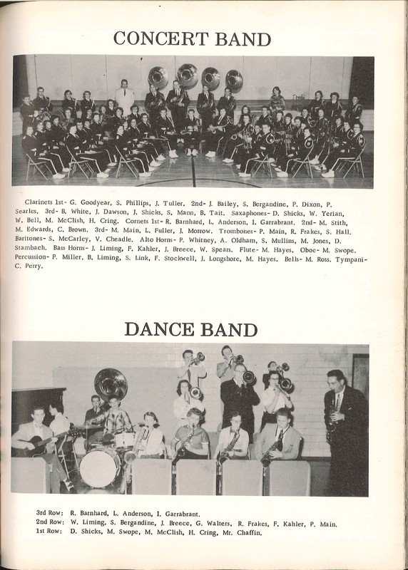 Big Walnut High School Yearbook. 1955: The Flame (p. 45)