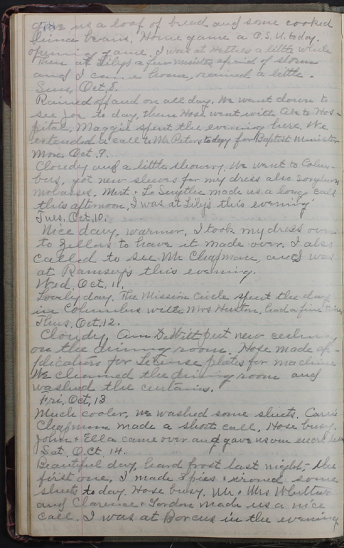 Hopkins House Day Book 1933-1935 (p.44)