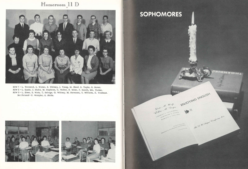 Big Walnut High School Yearbook. 1962: The Flame (21)