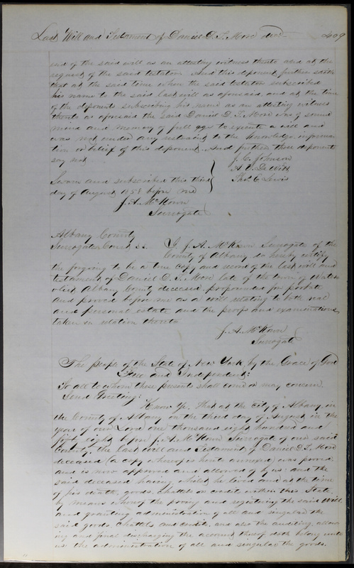 Delaware County Ohio Will Records Vol. 3 1850-1859 (p. 460)