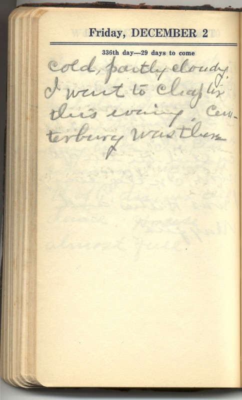 Roberta Hopkins' Diary 1927 (p. 342)