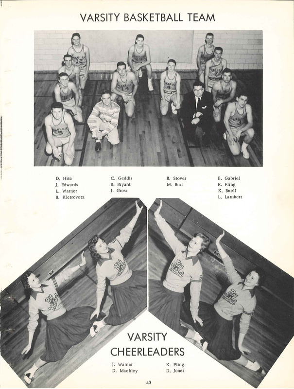 Big Walnut High School Yearbook. 1957: The Flame  (46)