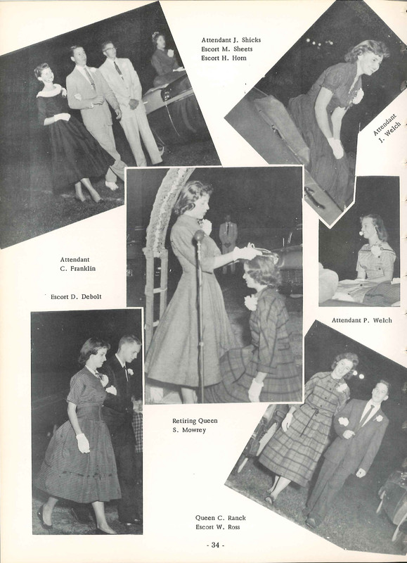 Big Walnut High School Yearbook. 1958: The Flame (37)