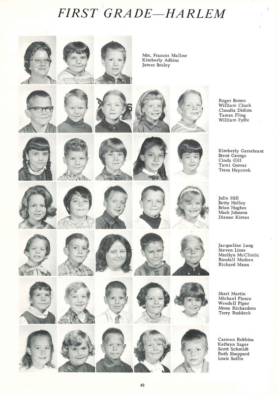 Big Walnut Elementary Schools, Nineteen Hundred and Sixty-nine. (p. 44)