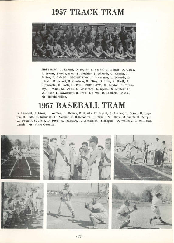 Big Walnut High School Yearbook. 1958: The Flame (30)