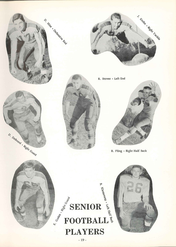 Big Walnut High School Yearbook. 1958: The Flame (22)