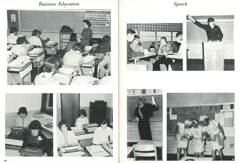 Big Walnut High School Year Book. 1966:The Flame(45)