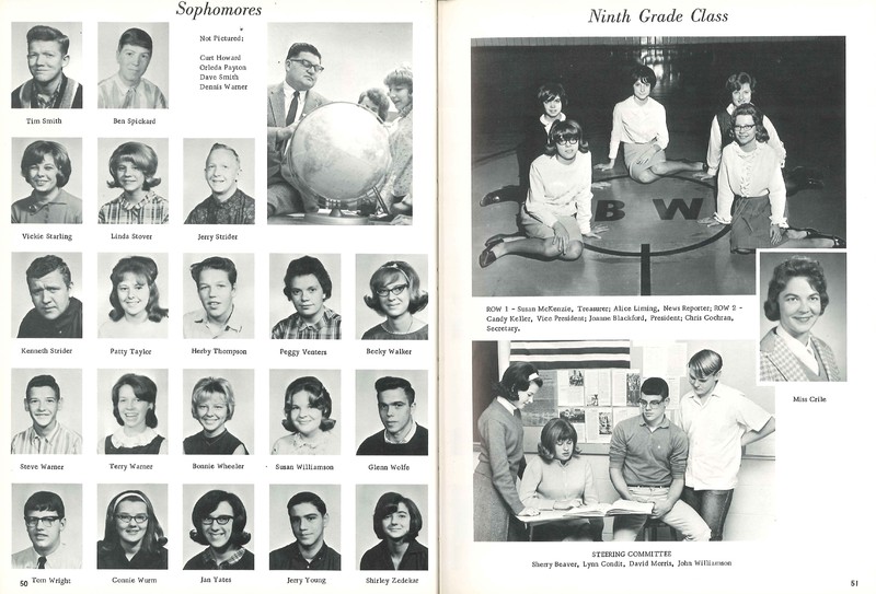 Big Walnut High School Year Book. 1966:The Flame(28)