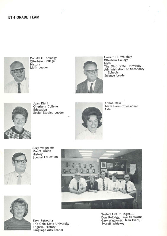 Big Walnut Middle School. 1969-1970, Kaleidoscope (p.8)