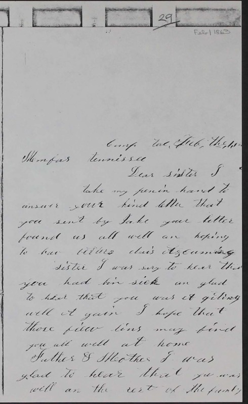 Haycook Civil War Letters 1861-1865 (p. 65)