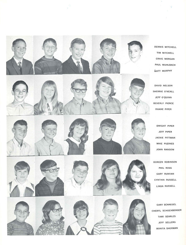 Big Walnut Middle School. 1969-1970, Kaleidoscope (p.24)