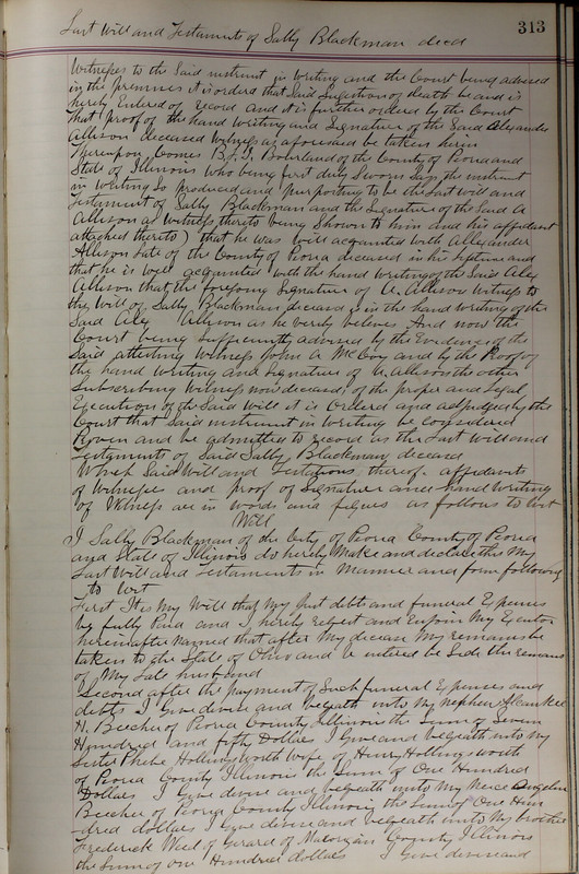 Delaware County Ohio Will Records Vol. 5 1869-1876 (p. 346)