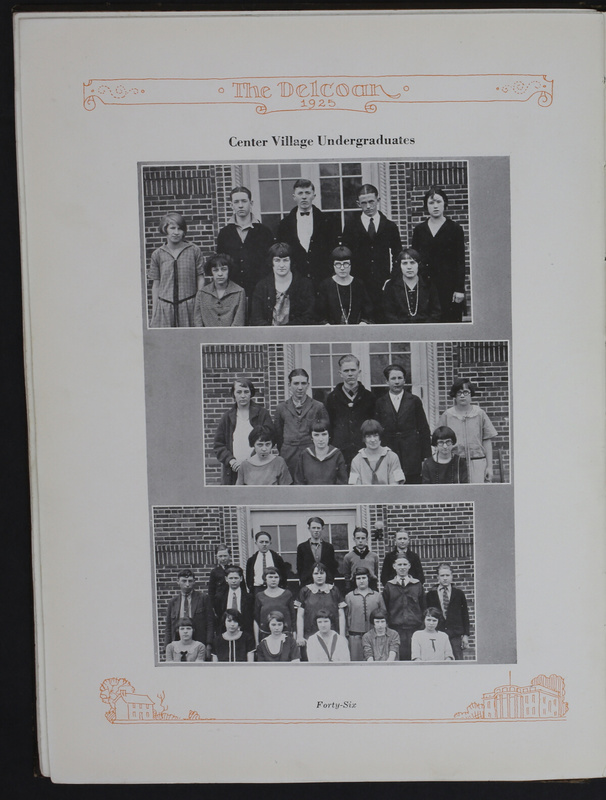 The Delcoan 1925. The annual yearbook of the twelve centralized schools of Delaware County (p. 50)