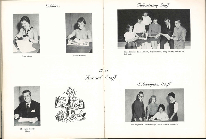 Big Walnut High School Yearbook. 1961: The Flame (p. 42)