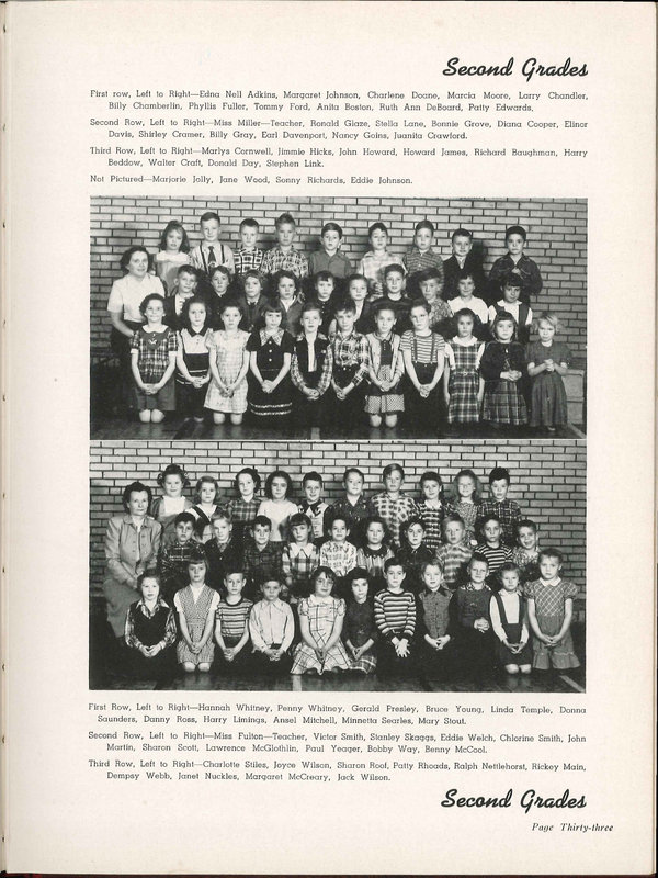 Big Walnut High School Yearbook. 1951: The Flame (38)