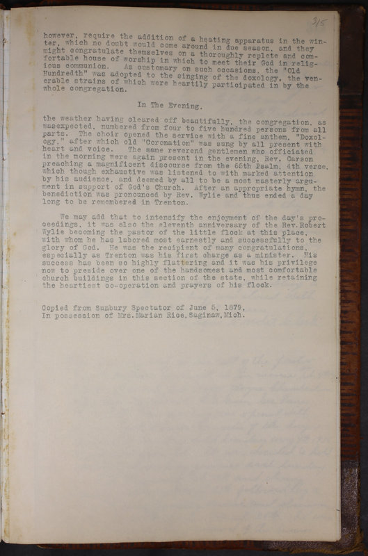 Sessional Records of the 1st Presbyterian Church of Trenton Delaware County Ohio 1873-1937 (p. 302)