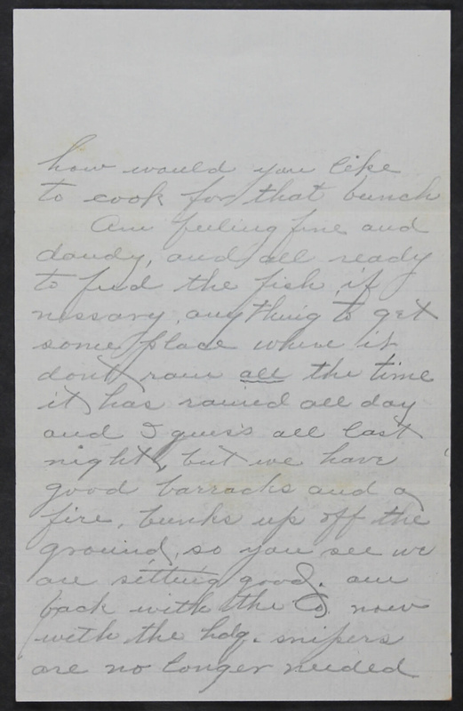 Charlie C. Bricker World War I Letters (p. 167)