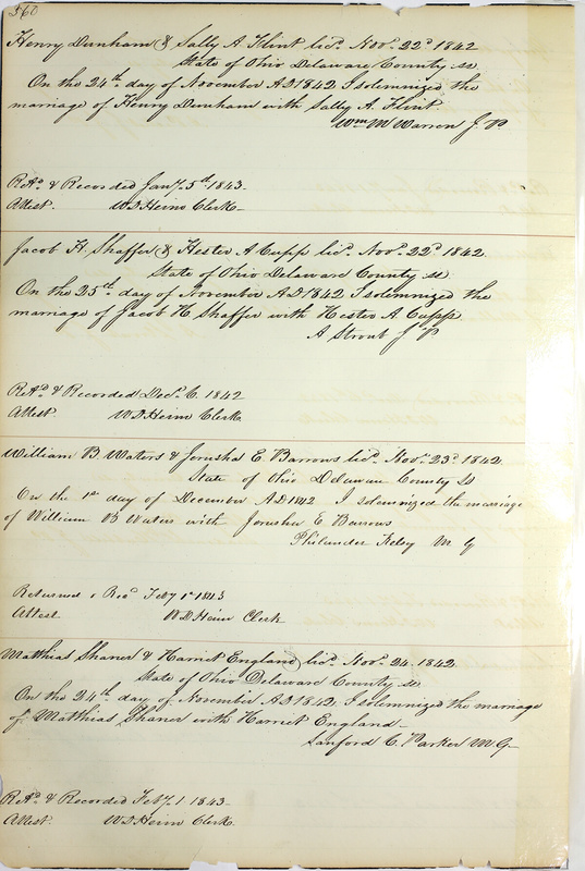 Marriage Records Vol.1 1835-1845 (p. 364)