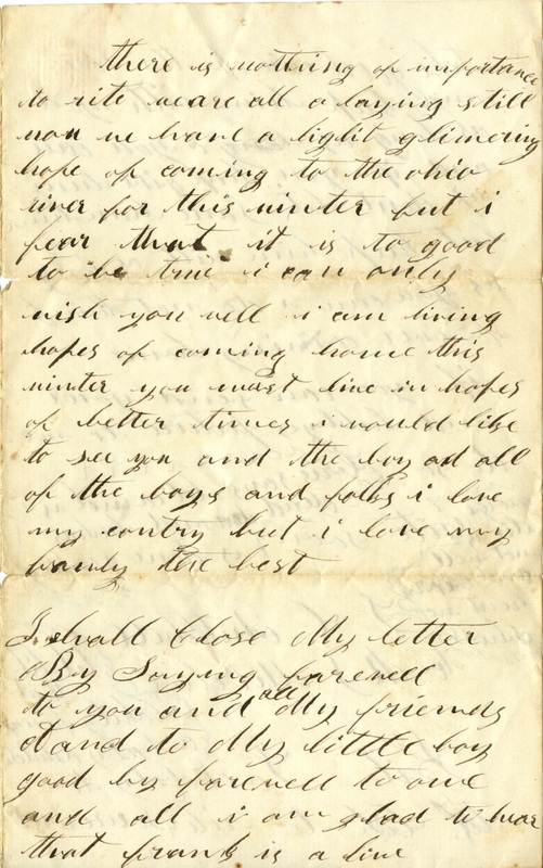 Mitchell Family Civil War Letters (p. 8)