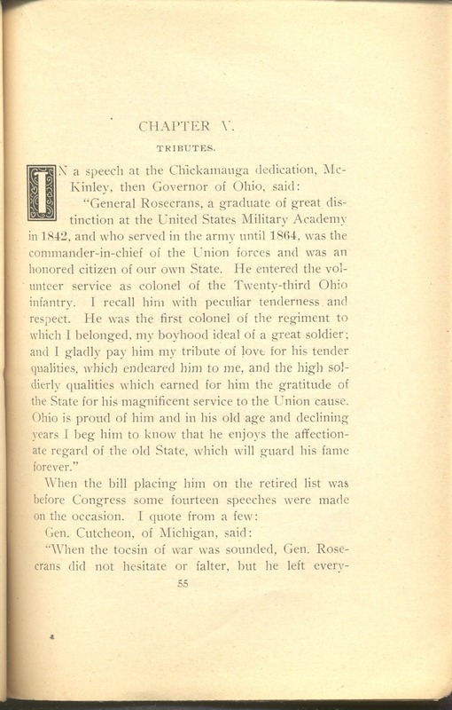 Major-General William Stark Rosecrans (p. 59)