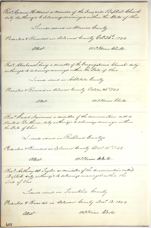 Marriage Records Vol.1 1835-1845 (p. 558)