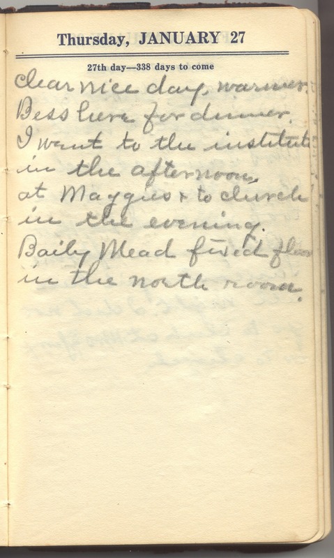 Roberta Hopkins' Diary 1927 (p. 33)